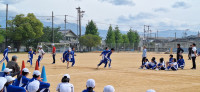 ムカデ競争準備